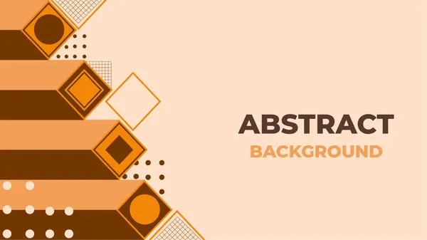 Abstrakte Geometrische Form Hintergrunddesign — Stockvektor