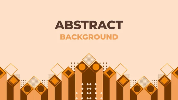 Abstrakte Geometrische Form Hintergrunddesign — Stockvektor