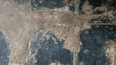 Kırık fayansta soyut kaya dokusu