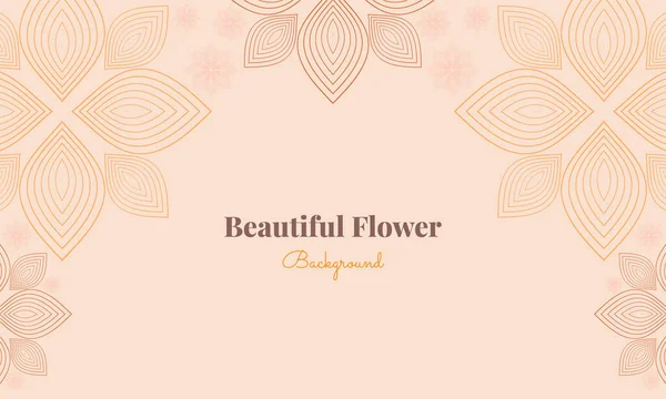 Красивые Лепестки Цветов Фона — стоковый вектор