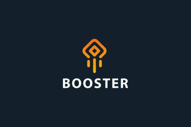 Speedy Rocket uzay gemisi hız artırıcı logosu