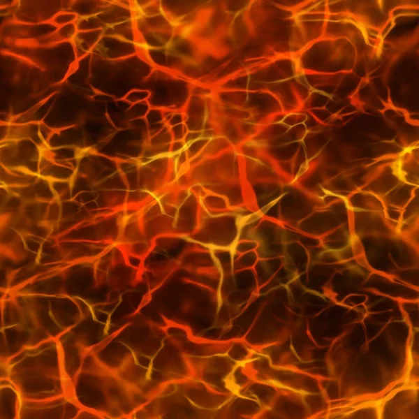 Abstract Fire Pattern Depicting Volcanic Lava — Stock Photo, Image