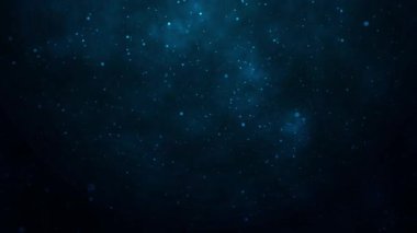 4K içinde parlayan mavi arkaplan.