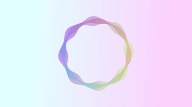 4K içinde hareket eden renk gradyanı bulanık rengi.