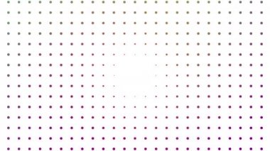 4K 'daki hareket eden nokta deseni.