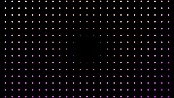 Moving Dot Pattern — Stock Video