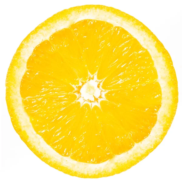 Beyaz arkaplanda turuncu yarı izole