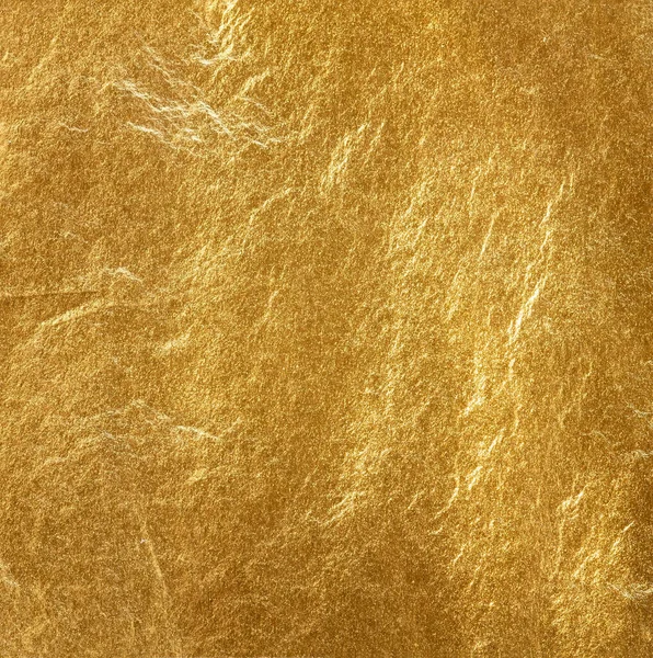 Zlaté Listy Textury Zblízka — Stock fotografie
