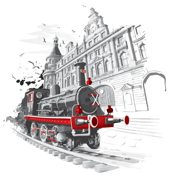 Haydarpaşa tren istasyonu turizmi İstanbul 'da Türkiye' nin tarihi yerlerini geziyor.