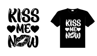 Tişört dizaynını öp