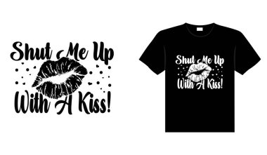 Tişört dizaynını öp