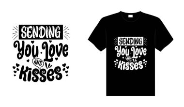 Tişört dizaynını öp