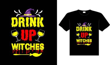 Halloween horror vintage t-shirt design, scary print template vector graphics, high-quality typography illustration shirt design
