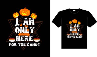 Halloween horror vintage t-shirt design, scary print template vector graphics, high-quality typography illustration shirt design