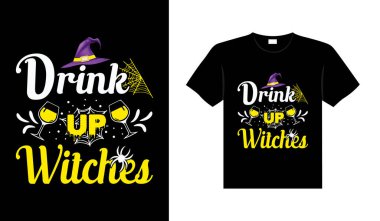 Halloween horror vintage t-shirt design, scary print template vector graphics, high-quality typography illustration shirt design