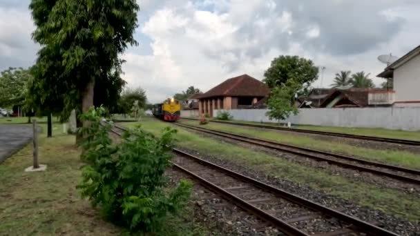 Ancient Train Can Still Operated Today Collection Indonesian Railway Museum — 图库视频影像