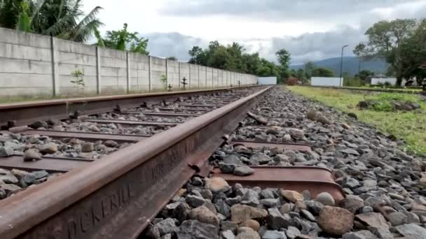 Aparición Antiguos Trenes Vapor Que Son Muy Diferentes Los Trenes — Vídeos de Stock