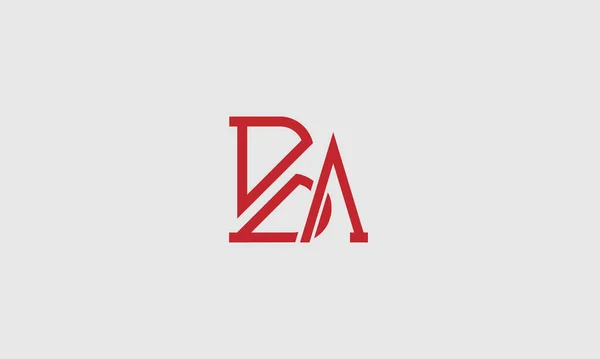Проект Lines Logo Vector Design Creative Letter Icon Red Parallel — стоковий вектор