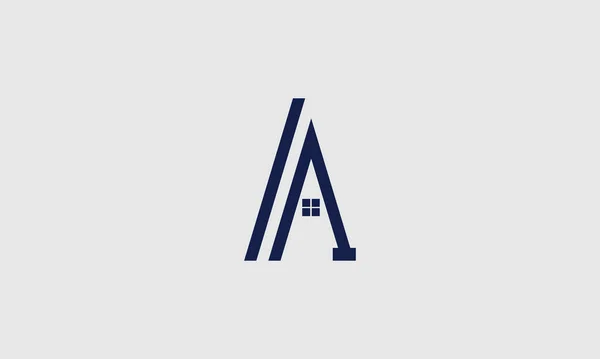Buchstabe Lines Logo Vector Design Kreative Buchstaben Ikone Mit Blauen — Stockvektor