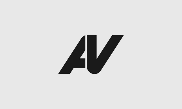 字母Av原初单字 图标设计 — 图库矢量图片