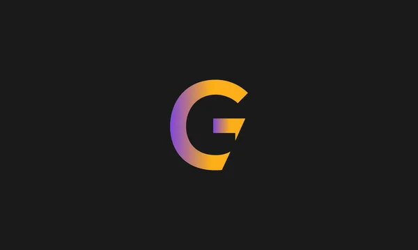 字母G原初单字 图标设计 — 图库矢量图片