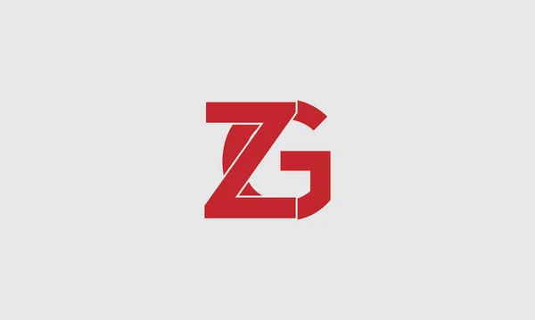 字母Zg原始单字 图标设计 — 图库矢量图片