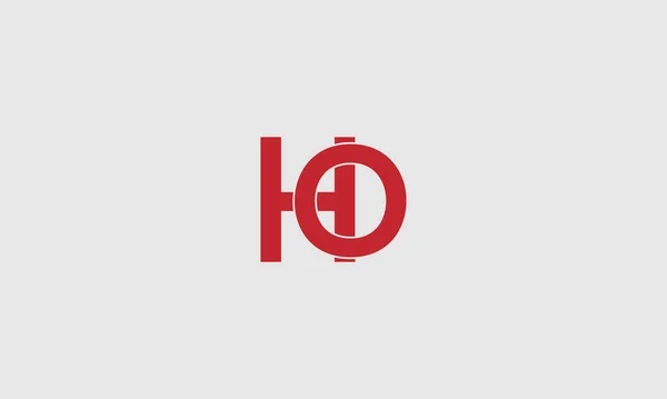 字母Ho原初单字 图标设计 — 图库矢量图片