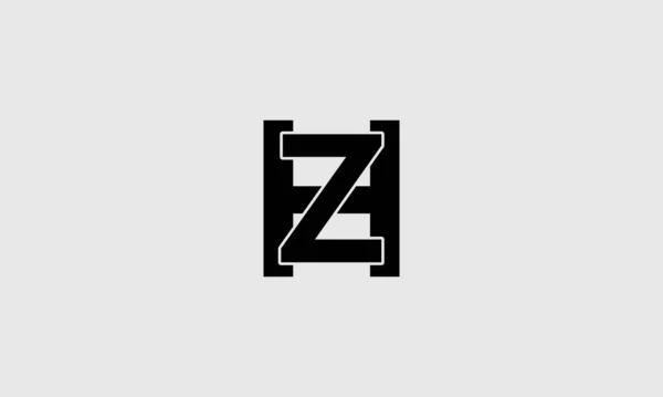 Buchstabe Original Monogramm Icon Design — Stockvektor