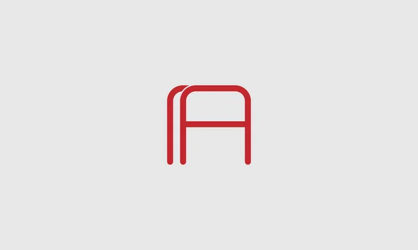 Логотип Літери Крилами Монограма Емблема Бізнес Проекту Тонких Лініях Стильних — стоковий вектор