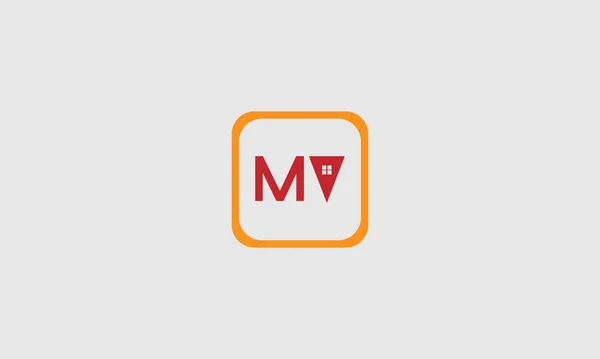 Carta Inicial Maiúsculas Elementos Modelo Design Logotipo Moderno Vetor — Vetor de Stock