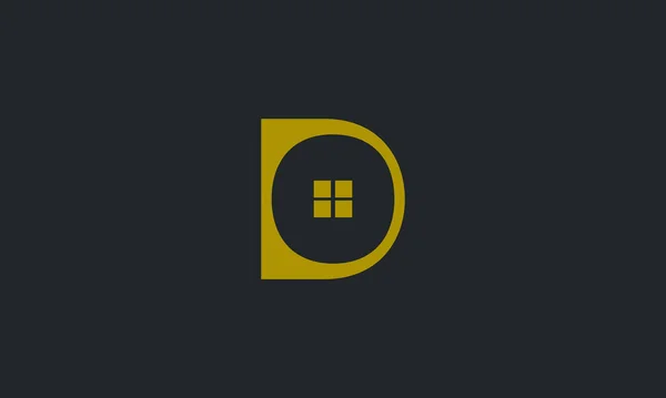 Initial Letter Uppercase Modern Logo Design Template Elements Vector — 图库矢量图片