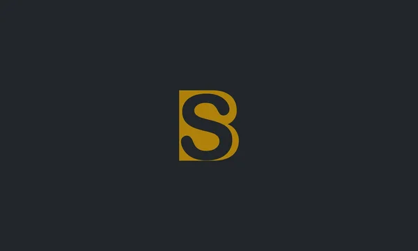 Anfangsbuchstabe Großbuchstaben Moderne Logo Design Vorlagenelemente Vektor — Stockvektor