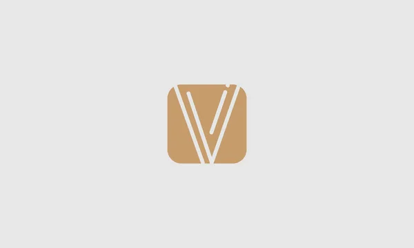 Initial Letter Uppercase Modern Lines Icon Design Template Elements Logo —  Vetores de Stock