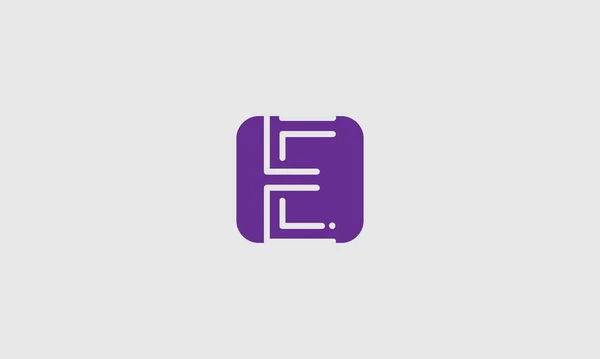 首字母E大写字母现代行图标设计模板元素 标志设计 — 图库矢量图片