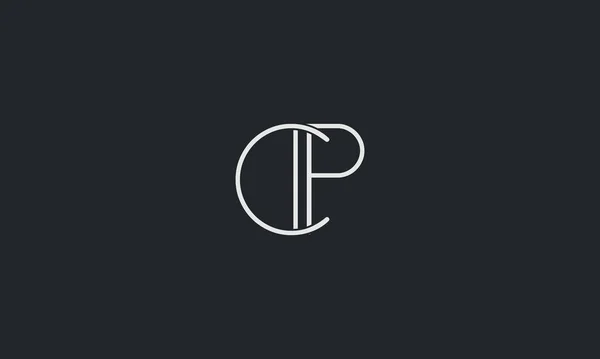 Initial Letter Uppercase Modern Lines Icon Design Template Elements Logo — Διανυσματικό Αρχείο