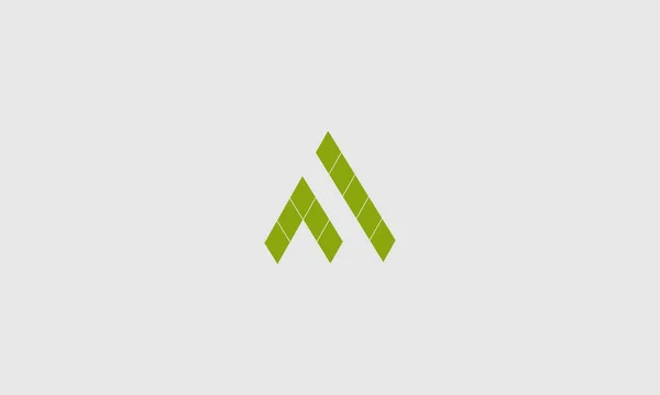 Letra Inicial Uppercase Modern Lines Logo Design Template Elements Diseño — Vector de stock