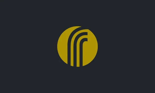 Creatieve Letter Grafische Lijnen Alfabet Icoon Logo Ontwerp — Stockvector