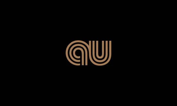 Yaratıcı Harf Grafik Çizgileri Alfabe Simgesi Logo Tasarımı — Stok Vektör