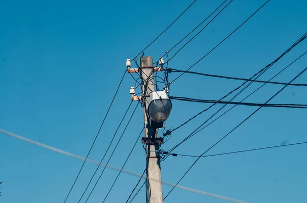 High Voltage Tower Electricity Energy — Stock Photo, Image