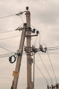 elektrik kabloları ve kablolar bileşim görünümü