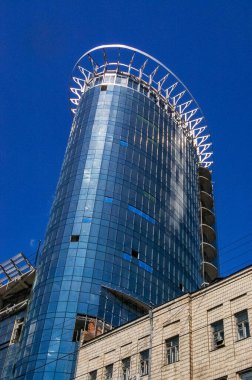 şehir inşa modern mimari kompozisyonu