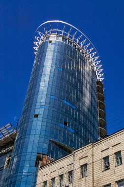 şehir inşa modern mimari kompozisyonu