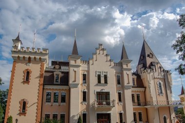 şehir inşa modern mimari kompozisyonu