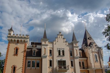 şehir inşa modern mimari kompozisyonu