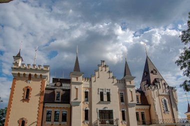 şehir inşa modern mimari kompozisyonu