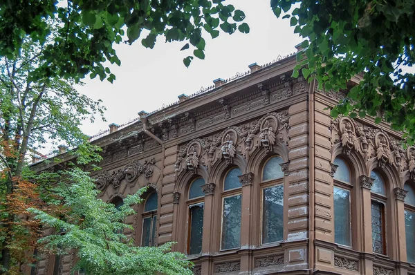 Gotik eski kasaba mimarisi kompozisyonu