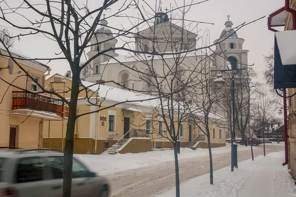 Gotycka Architektura Starego Miasta Kompozycja Budynku — Zdjęcie stockowe