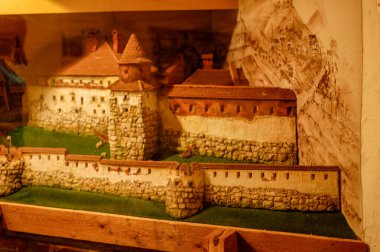 Şehirdeki eski şato.