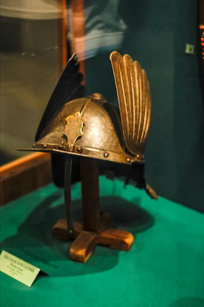Museum Exhibits Samples Weapons Armor Esposition — Stock Photo, Image