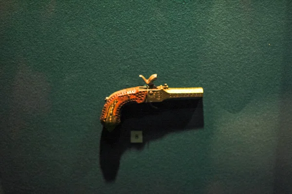 Exposiciones Del Museo Muestras Armas Armadura Esposition — Foto de Stock